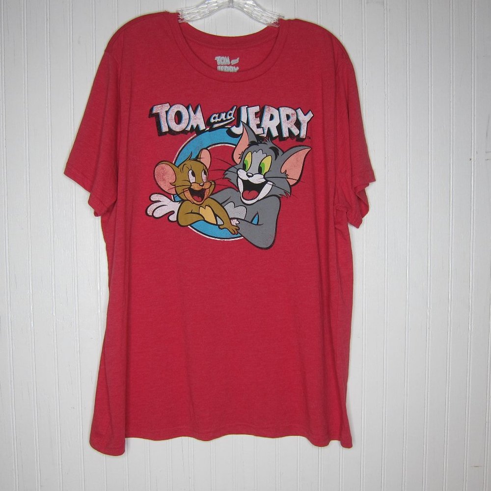 Tom & Jerry Graphic T-Shirt Size 2XL